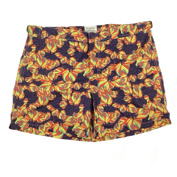 OndadeMar Beachball Fit Swim Trunks in Navy. Sz. M - Picture 1 of 6